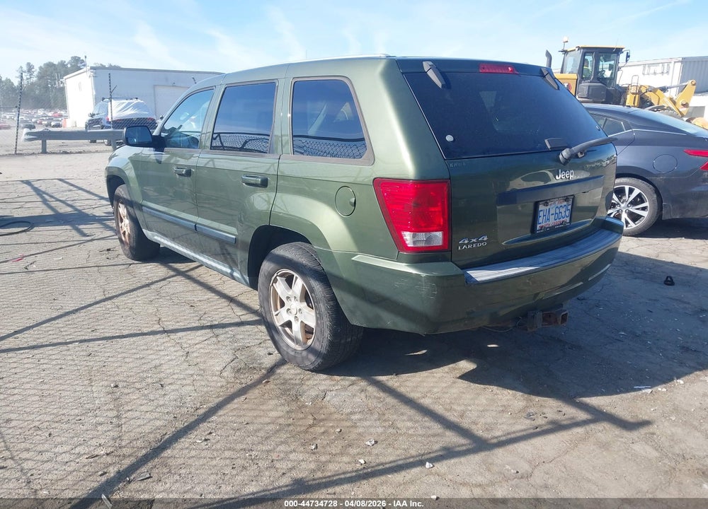2007 JEEP GRAND CHEROKEE LAREDO VIN: 1J8GR48K97C664347