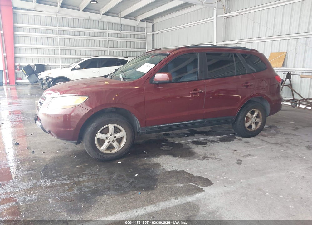 2007 HYUNDAI SANTA FE GLS VIN: 5NMSG13D07H089989