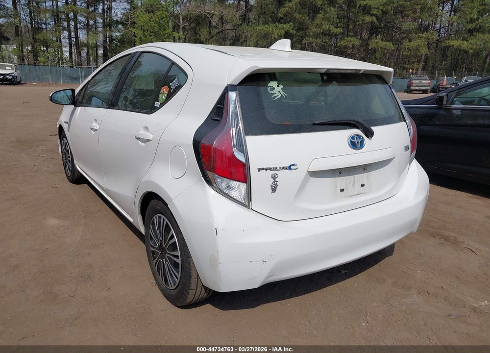 2015 TOYOTA PRIUS C ONE VIN: JTDKDTB33F1576724
