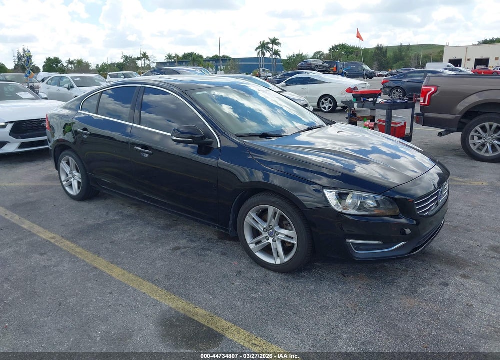 2015 VOLVO S60 T5 PREMIER VIN: YV126MFK0F1344996