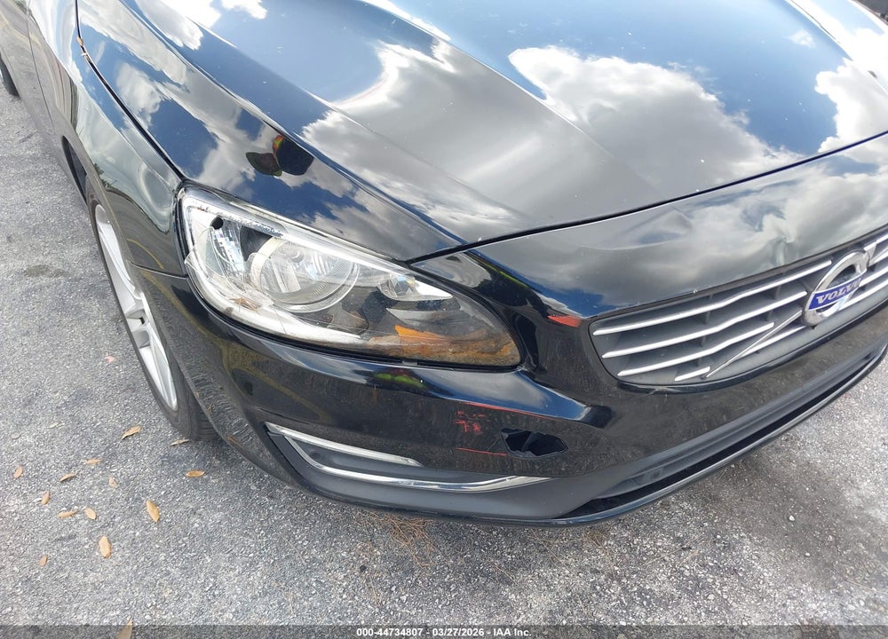 2015 VOLVO S60 T5 PREMIER VIN: YV126MFK0F1344996