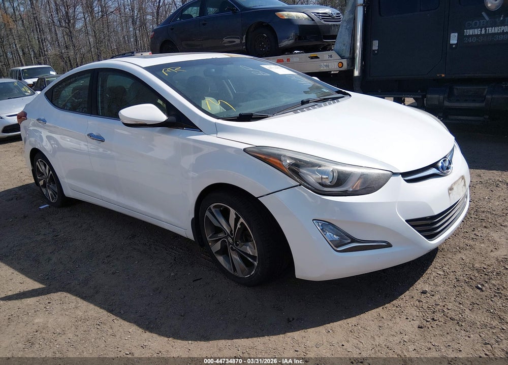 2014 HYUNDAI ELANTRA LIMITED VIN: 5NPDH4AE9EH515715