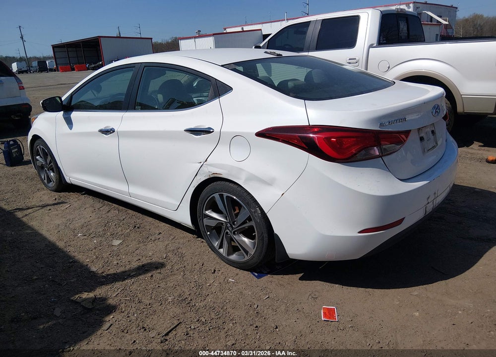 2014 HYUNDAI ELANTRA LIMITED VIN: 5NPDH4AE9EH515715