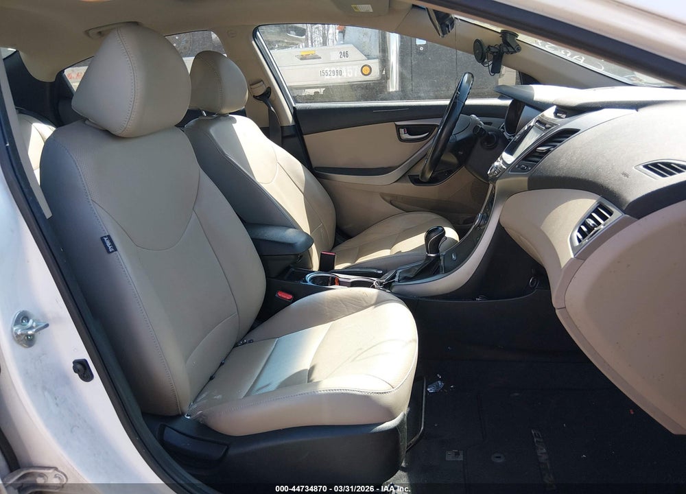 2014 HYUNDAI ELANTRA LIMITED VIN: 5NPDH4AE9EH515715