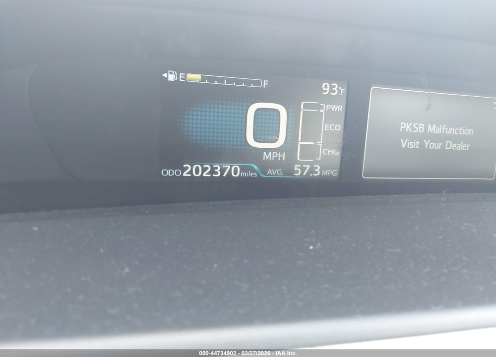 2019 TOYOTA PRIUS LE VIN: JTDKARFU3K3099662
