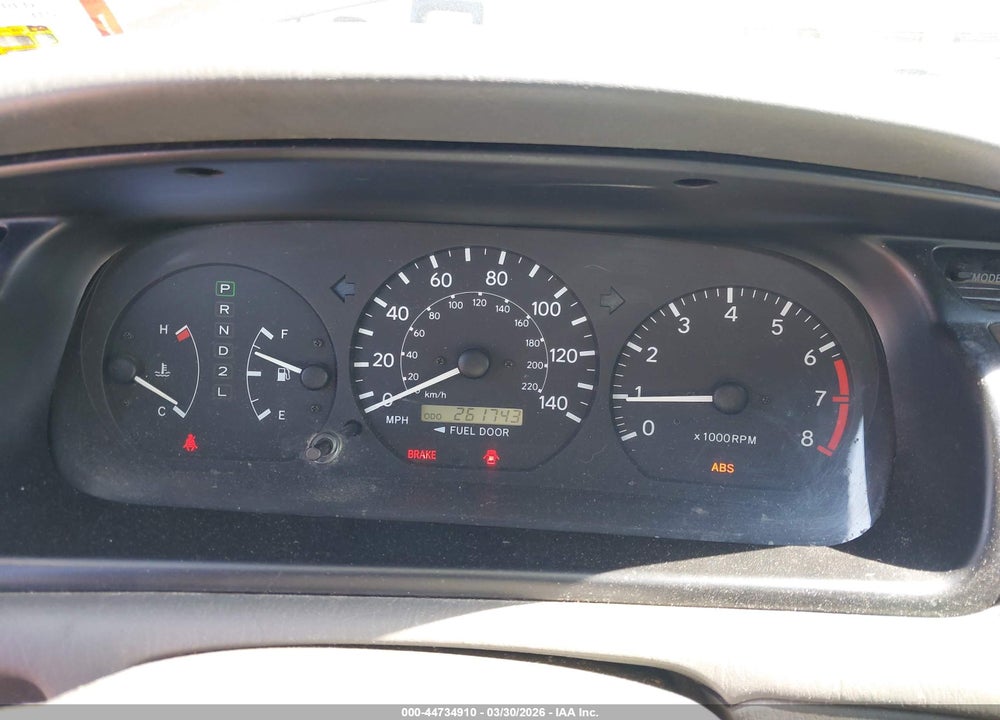 2001 TOYOTA CAMRY LE V6 VIN: JT2BF22K810337382