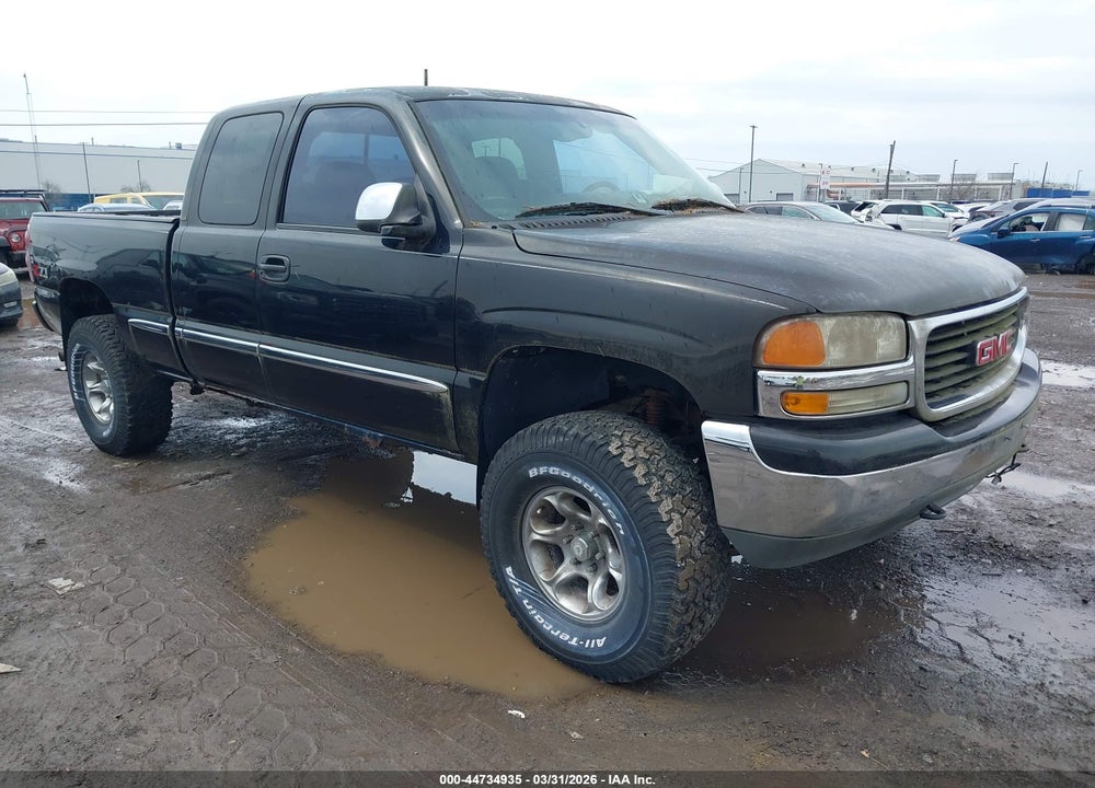 2002 GMC SIERRA 1500 SLE VIN: 2GTEK19T921131521