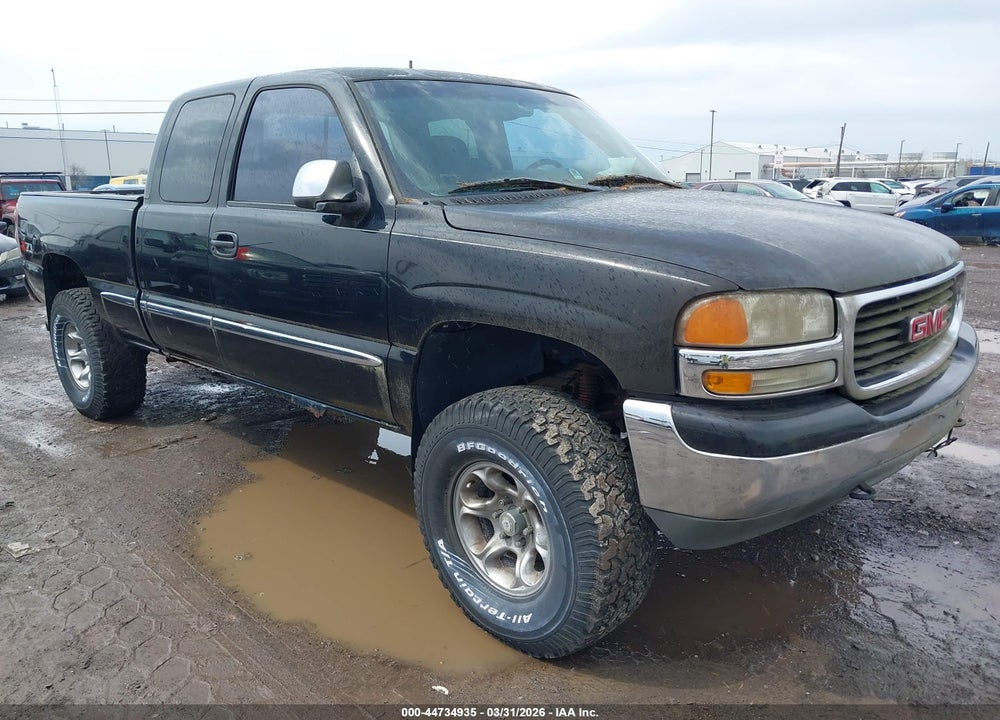 2002 GMC SIERRA 1500 SLE VIN: 2GTEK19T921131521