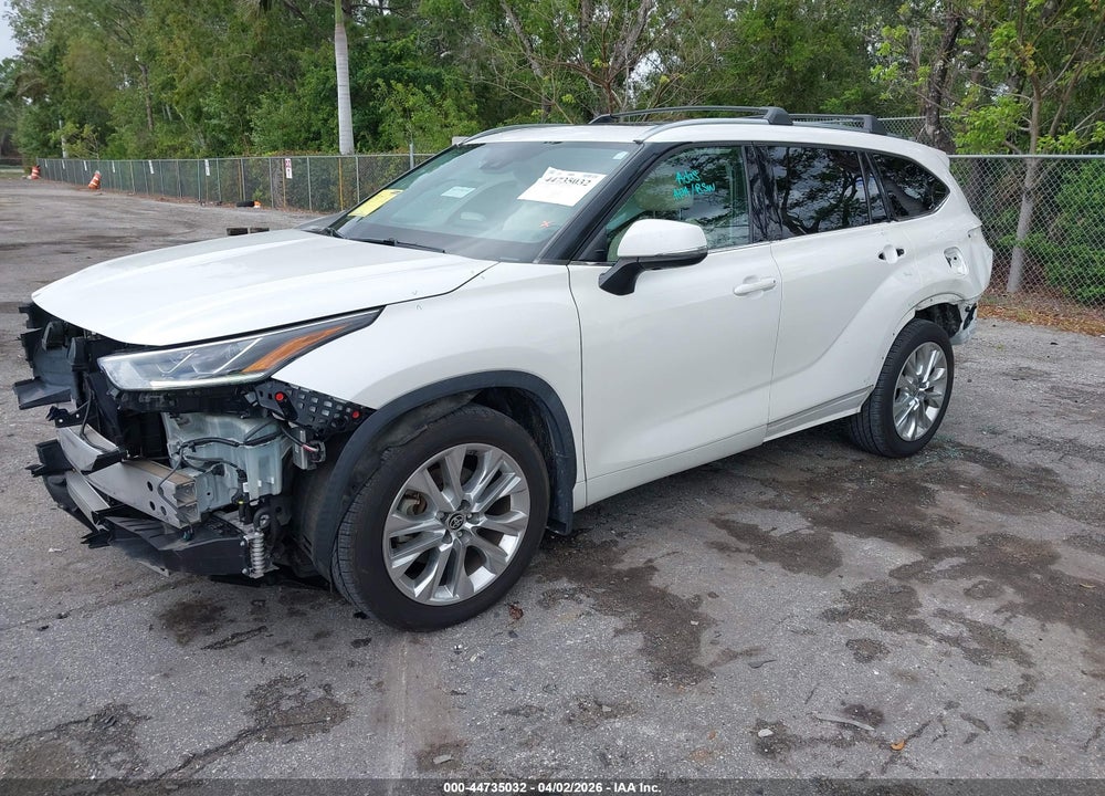 2021 TOYOTA HIGHLANDER LIMITED VIN: 5TDDZRBH2MS088129