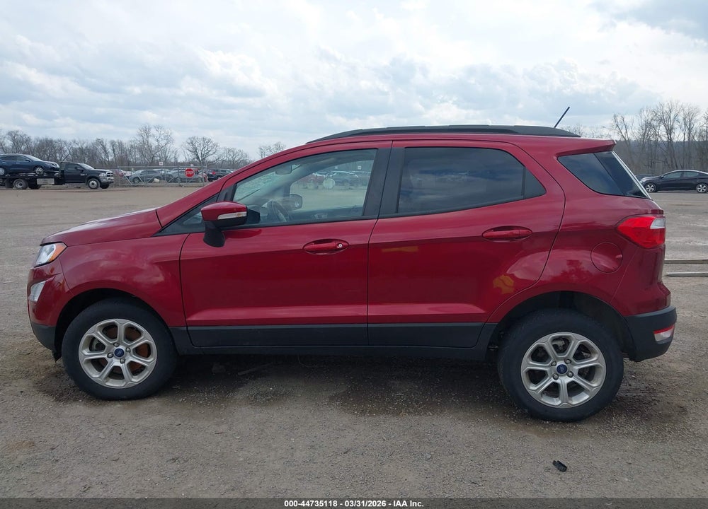 2022 FORD ECOSPORT SE VIN: MAJ6S3GL7NC464842