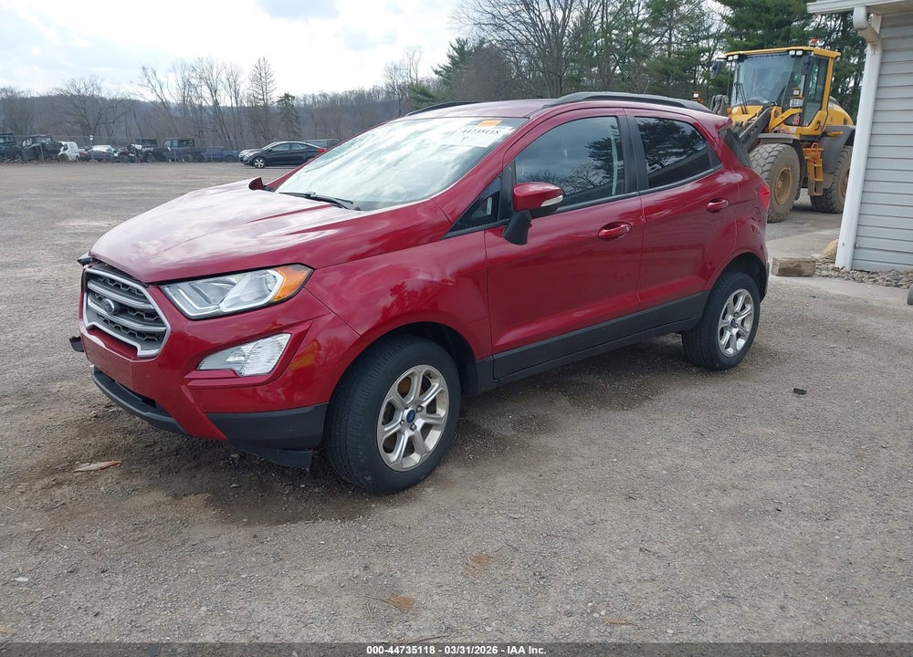 2022 FORD ECOSPORT SE VIN: MAJ6S3GL7NC464842