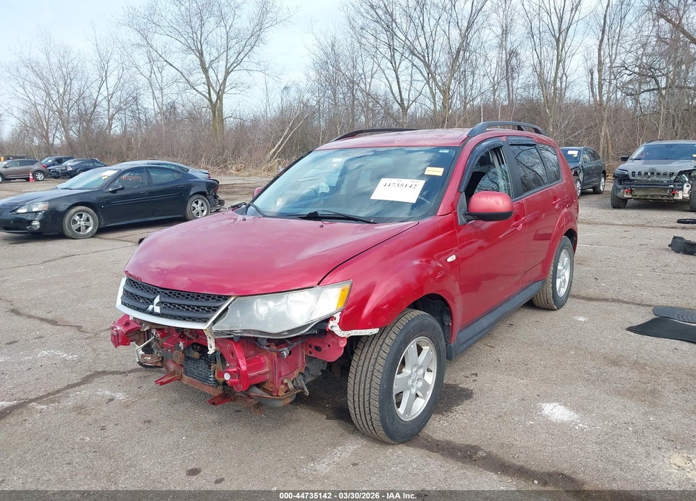 2009 MITSUBISHI OUTLANDER ES VIN: JA4LS21W49Z000544