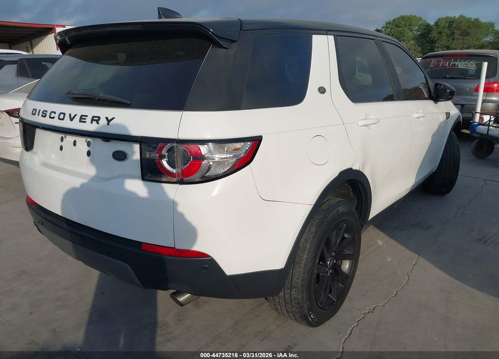 2017 LAND ROVER DISCOVERY SPORT SE VIN: SALCP2BG3HH666208