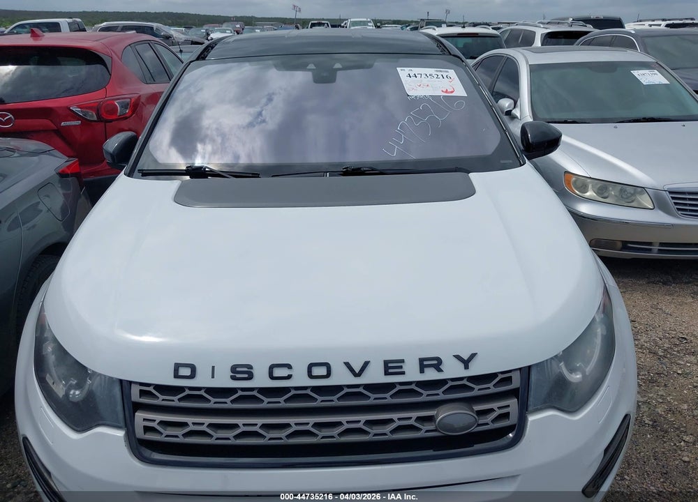 2017 LAND ROVER DISCOVERY SPORT SE VIN: SALCP2BG3HH666208