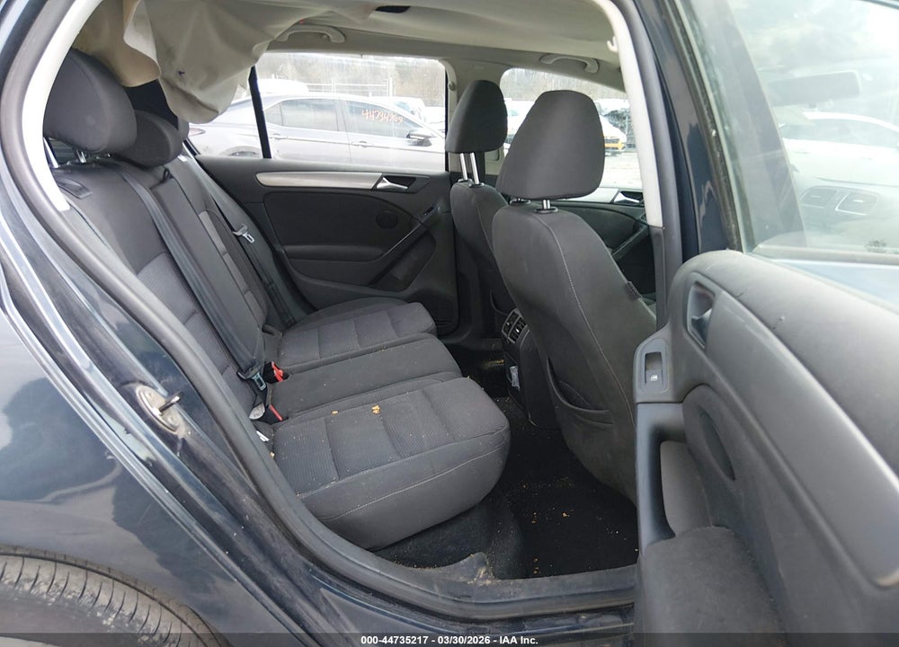 2012 VOLKSWAGEN GOLF TDI 4-DOOR VIN: WVWNM7AJXCW205370