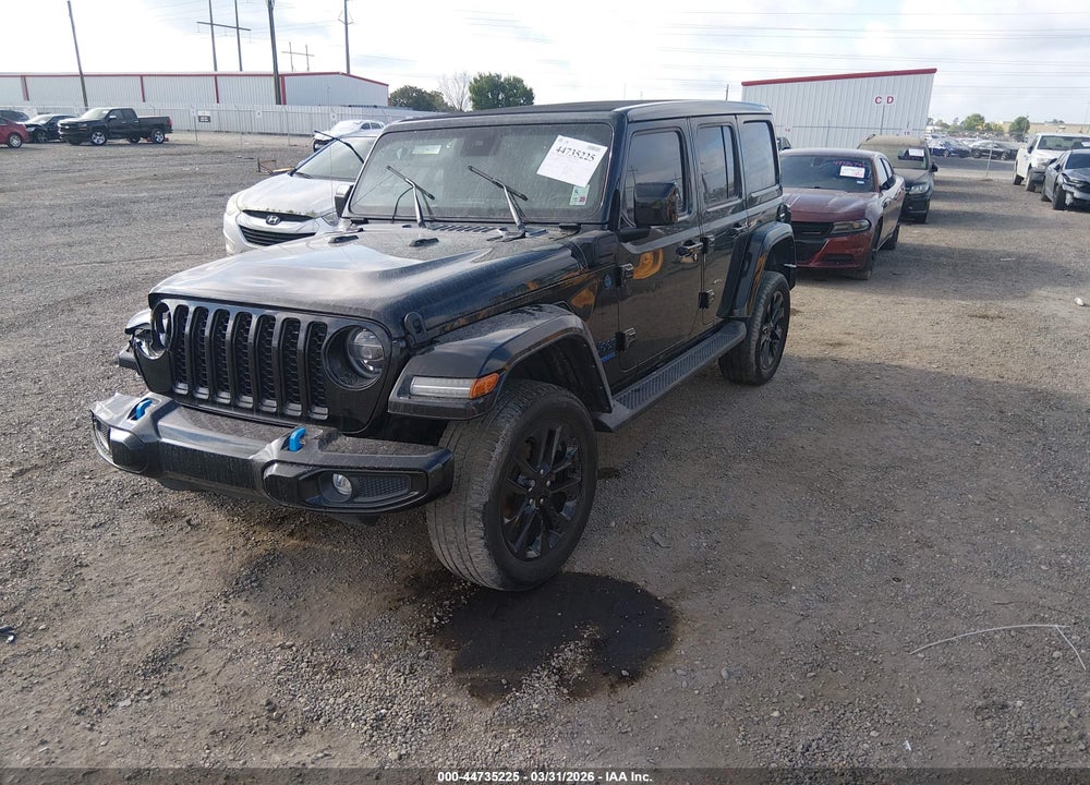 2021 JEEP WRANGLER 4XE UNLIMITED HIGH ALTITUDE 4X4 VIN: 1C4JJXP6XMW759813