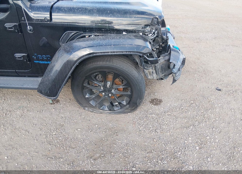 2021 JEEP WRANGLER 4XE UNLIMITED HIGH ALTITUDE 4X4 VIN: 1C4JJXP6XMW759813