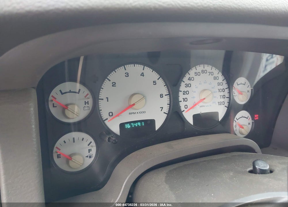 2004 DODGE RAM 1500 SLT/LARAMIE VIN: 1D7HA18DX4S513057