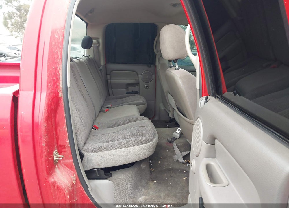 2004 DODGE RAM 1500 SLT/LARAMIE VIN: 1D7HA18DX4S513057
