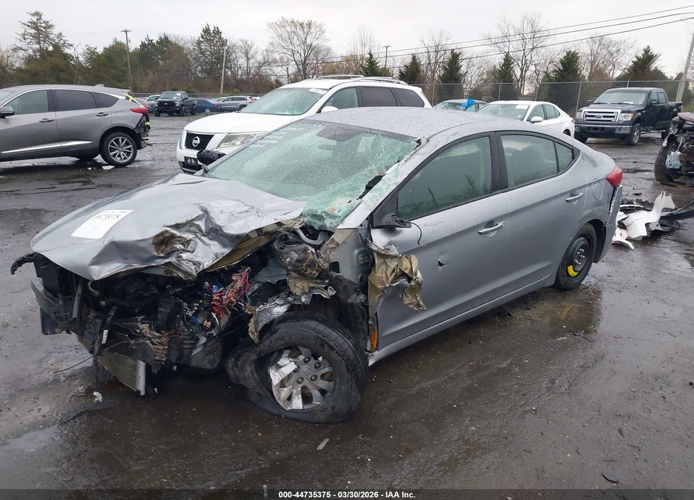 2017 HYUNDAI ELANTRA SE VIN: 5NPD74LF2HH143423