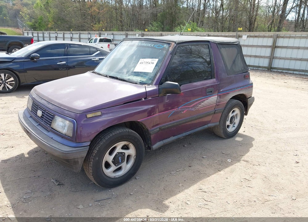 1995 GEO TRACKER VIN: 2CNBE18U6S6919563