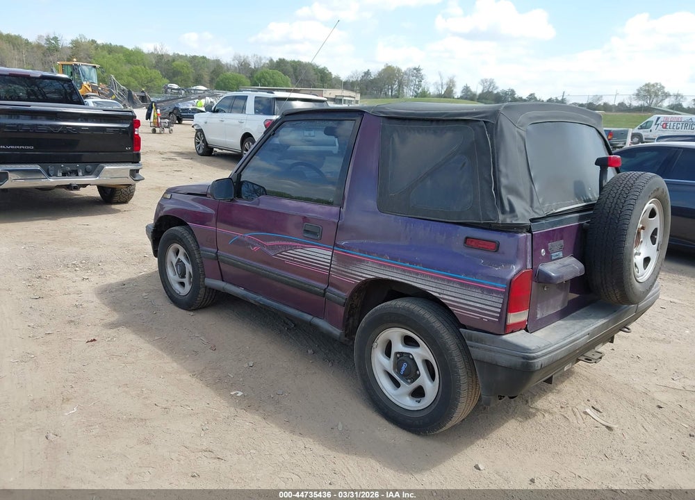 1995 GEO TRACKER VIN: 2CNBE18U6S6919563