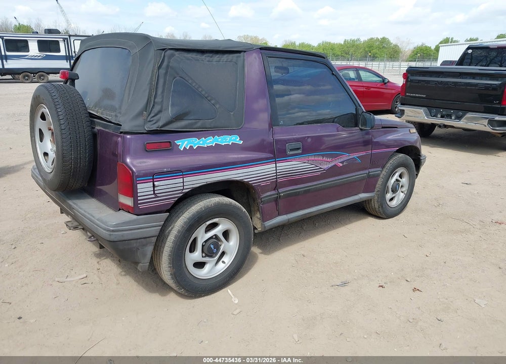 1995 GEO TRACKER VIN: 2CNBE18U6S6919563