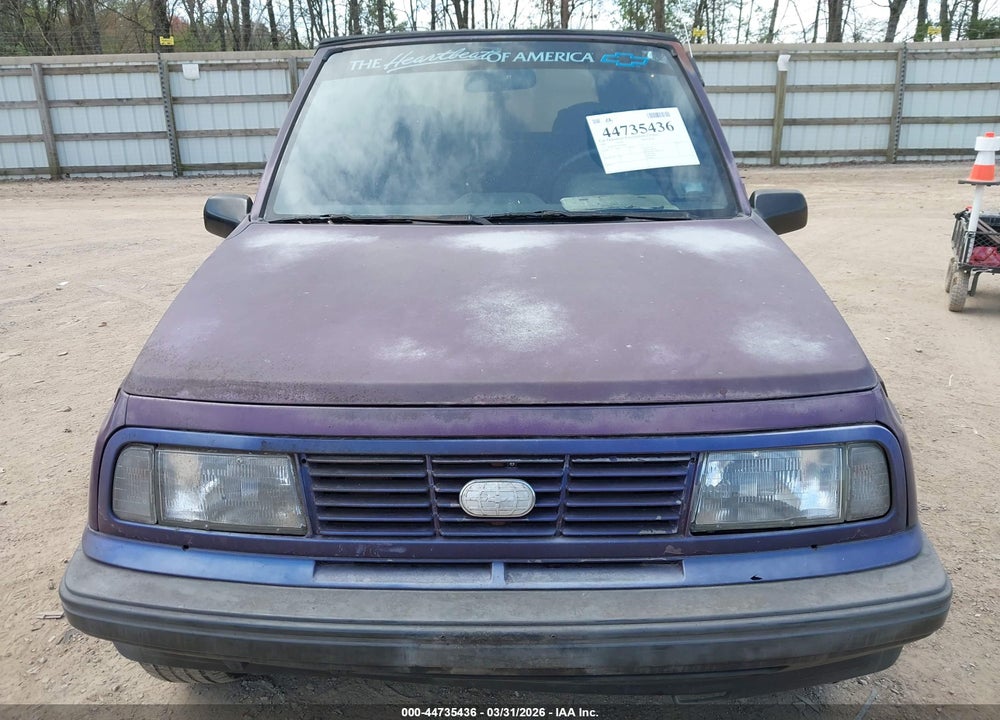 1995 GEO TRACKER VIN: 2CNBE18U6S6919563