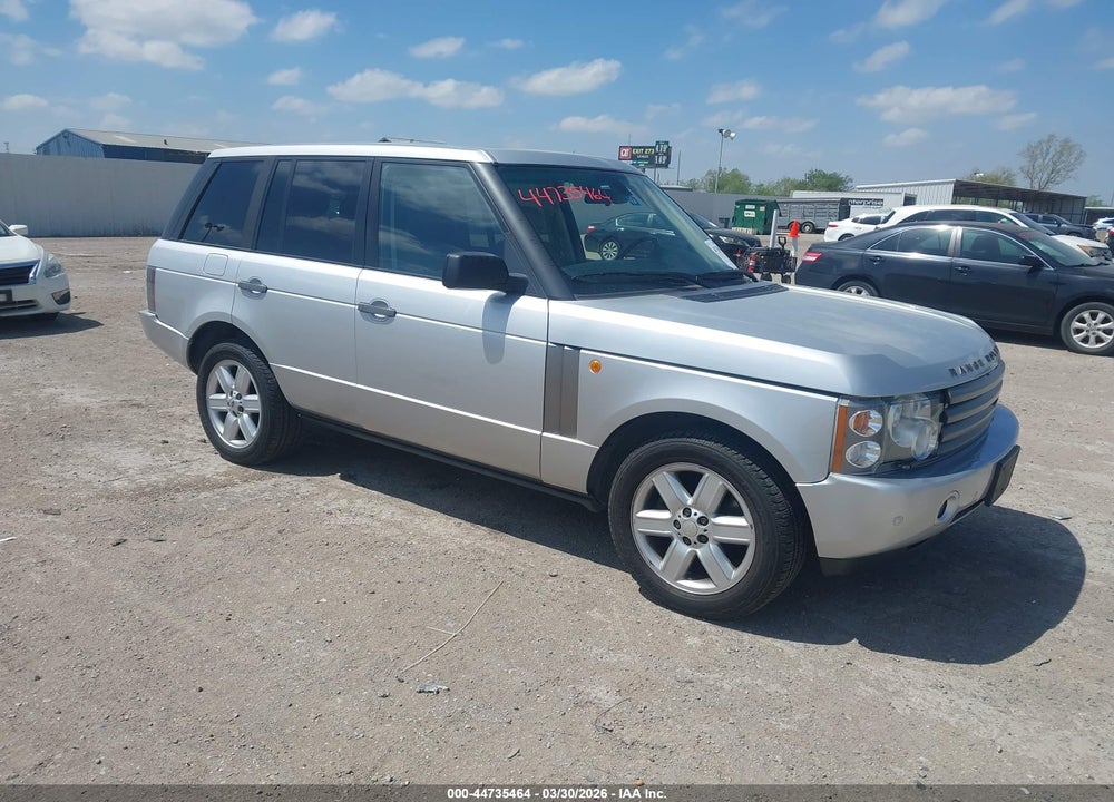 2004 LAND ROVER RANGE ROVER HSE VIN: SALME11474A166955