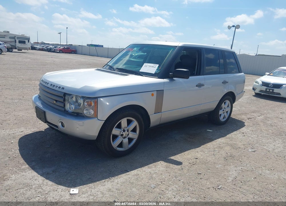 2004 LAND ROVER RANGE ROVER HSE VIN: SALME11474A166955