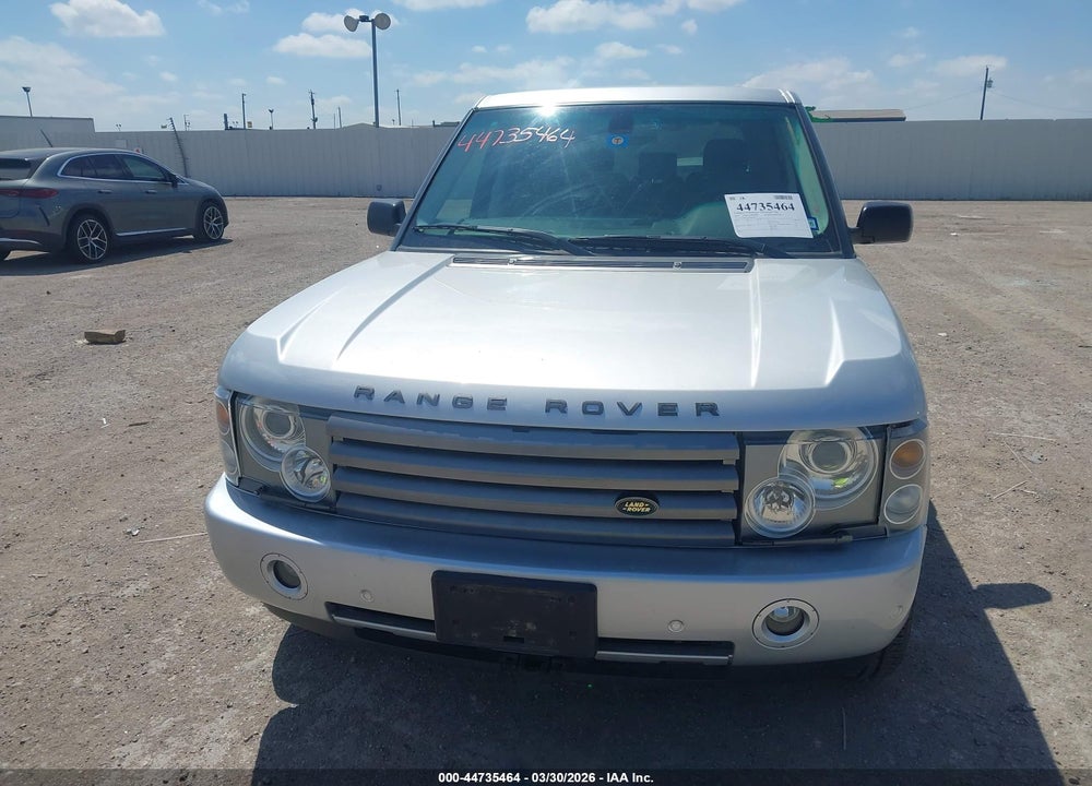 2004 LAND ROVER RANGE ROVER HSE VIN: SALME11474A166955