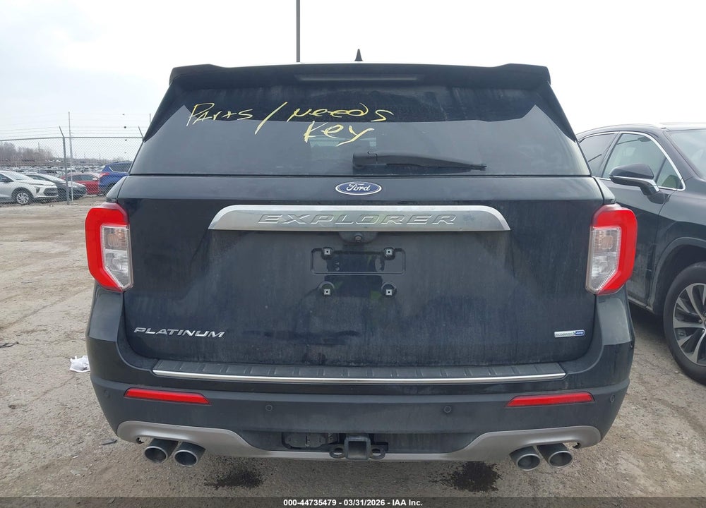 2020 FORD EXPLORER PLATINUM VIN: 1FM5K8HCXLGA60887