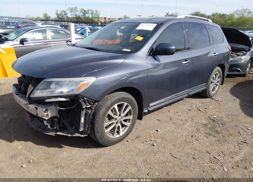 2014 NISSAN PATHFINDER SL VIN: 5N1AR2MN1EC666829