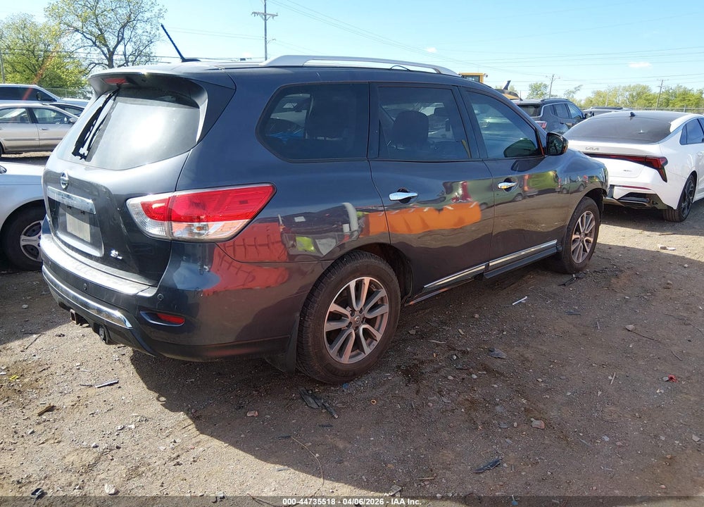 2014 NISSAN PATHFINDER SL VIN: 5N1AR2MN1EC666829