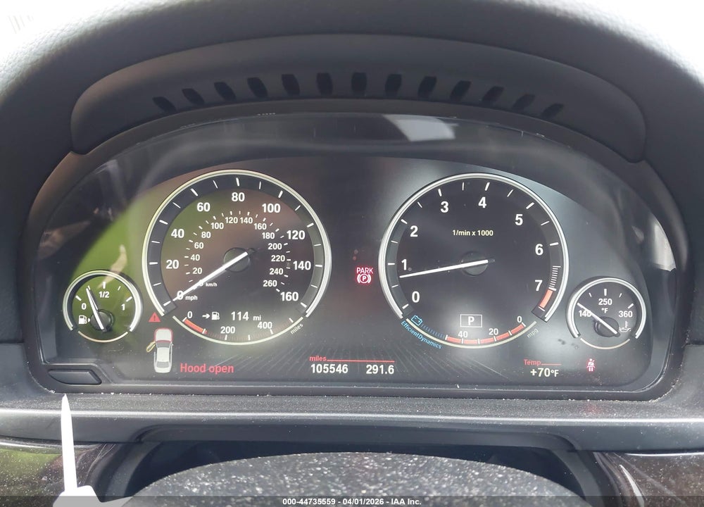 2016 BMW 528I XDRIVE VIN: WBA5A7C54GG643372