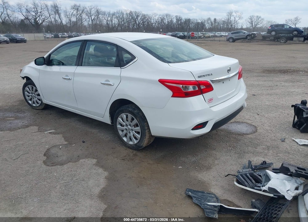 2018 NISSAN SENTRA S VIN: 3N1AB7AP9JY316316