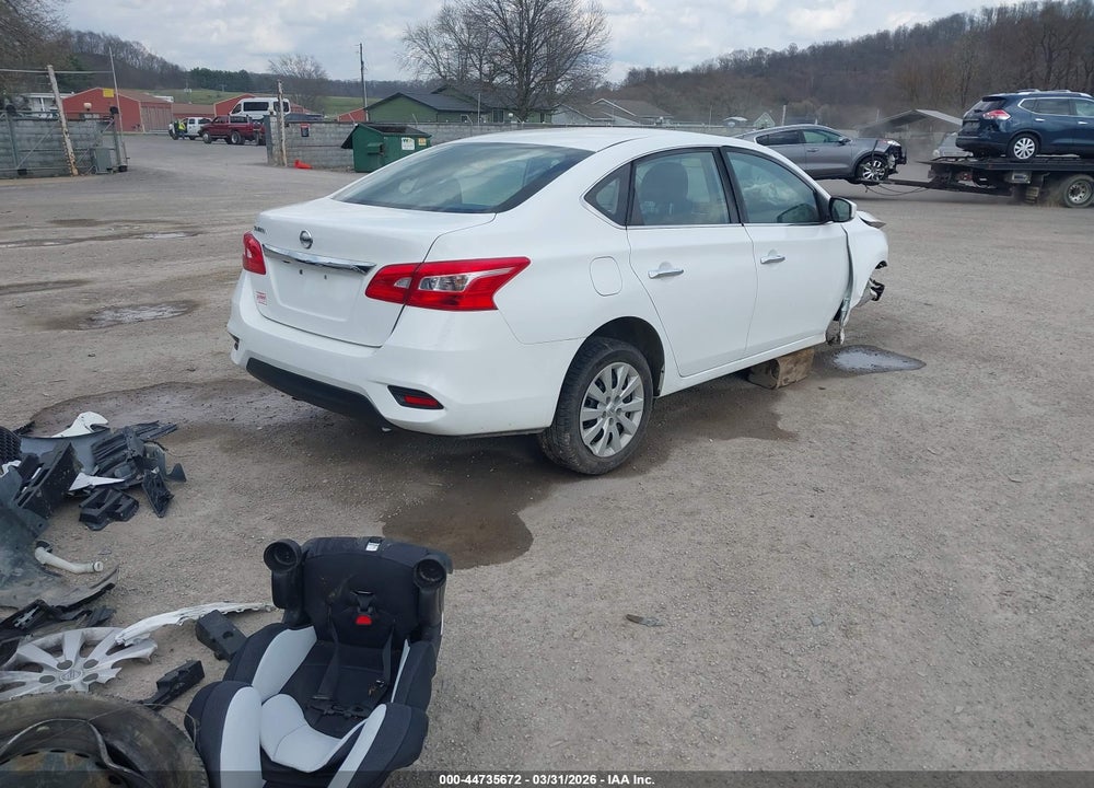 2018 NISSAN SENTRA S VIN: 3N1AB7AP9JY316316