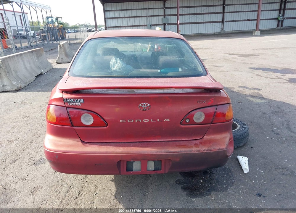 2002 TOYOTA COROLLA S VIN: 2T1BR12E72C546087