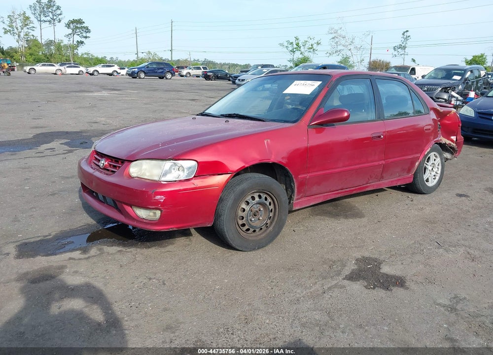 2002 TOYOTA COROLLA S VIN: 2T1BR12E72C546087