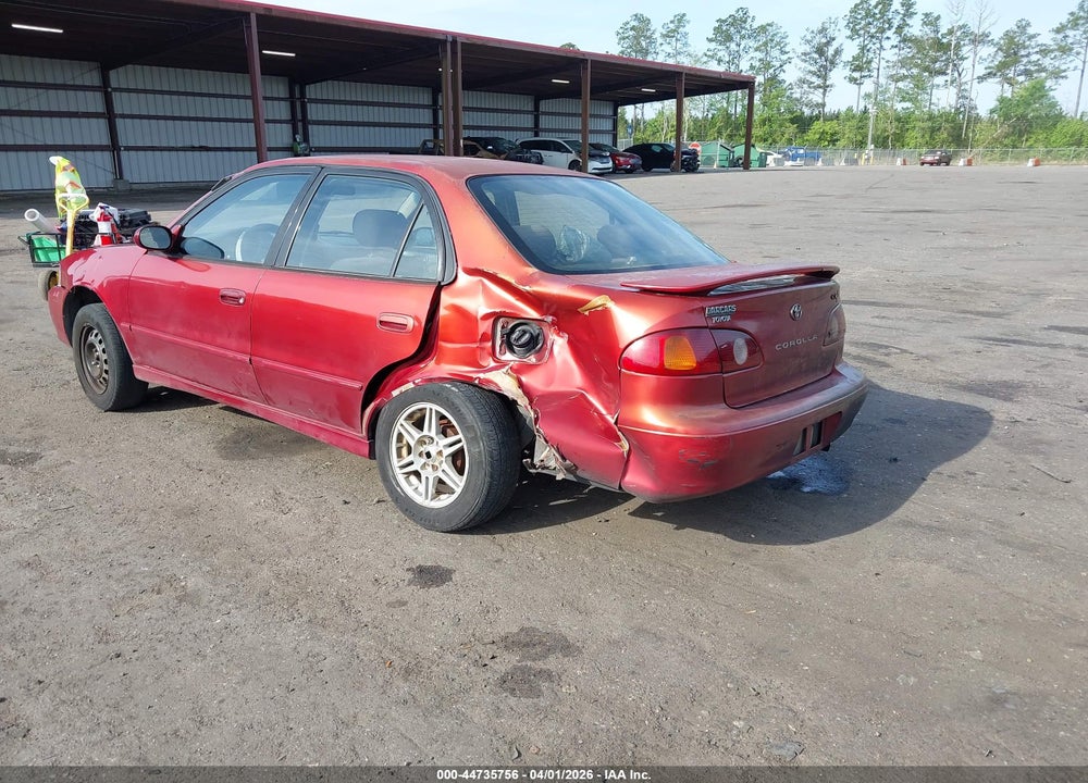 2002 TOYOTA COROLLA S VIN: 2T1BR12E72C546087