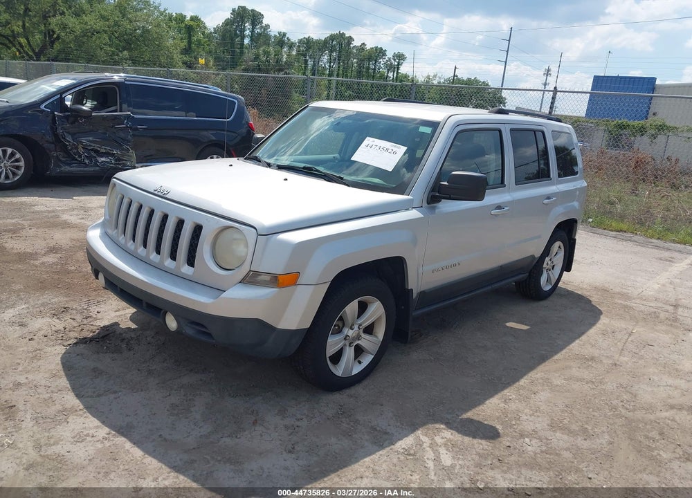2013 JEEP PATRIOT LATITUDE VIN: 1C4NJPFB3DD213236