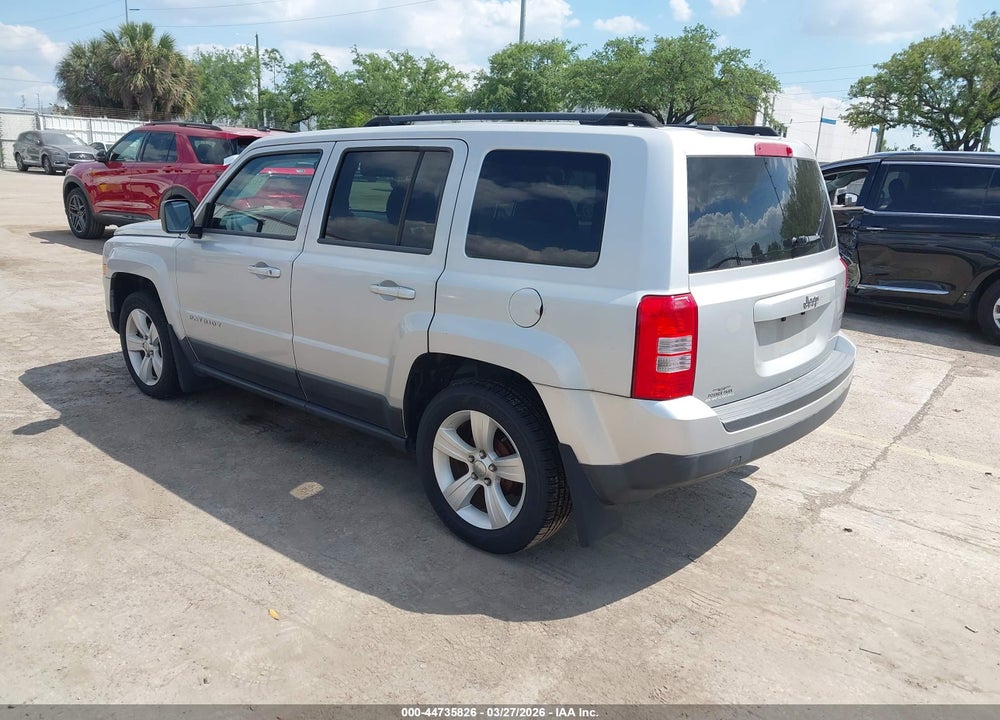 2013 JEEP PATRIOT LATITUDE VIN: 1C4NJPFB3DD213236