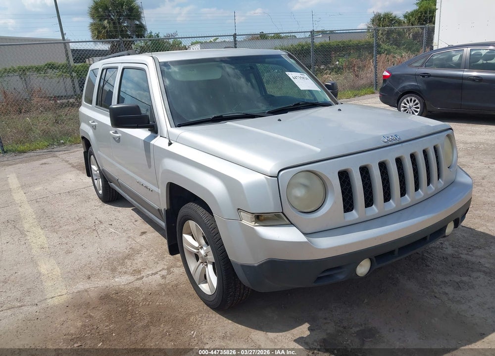 2013 JEEP PATRIOT LATITUDE VIN: 1C4NJPFB3DD213236