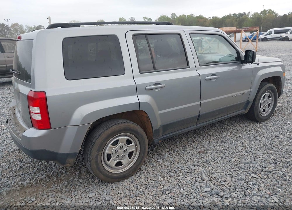 2015 JEEP PATRIOT SPORT VIN: 1C4NJPBA6FD124051