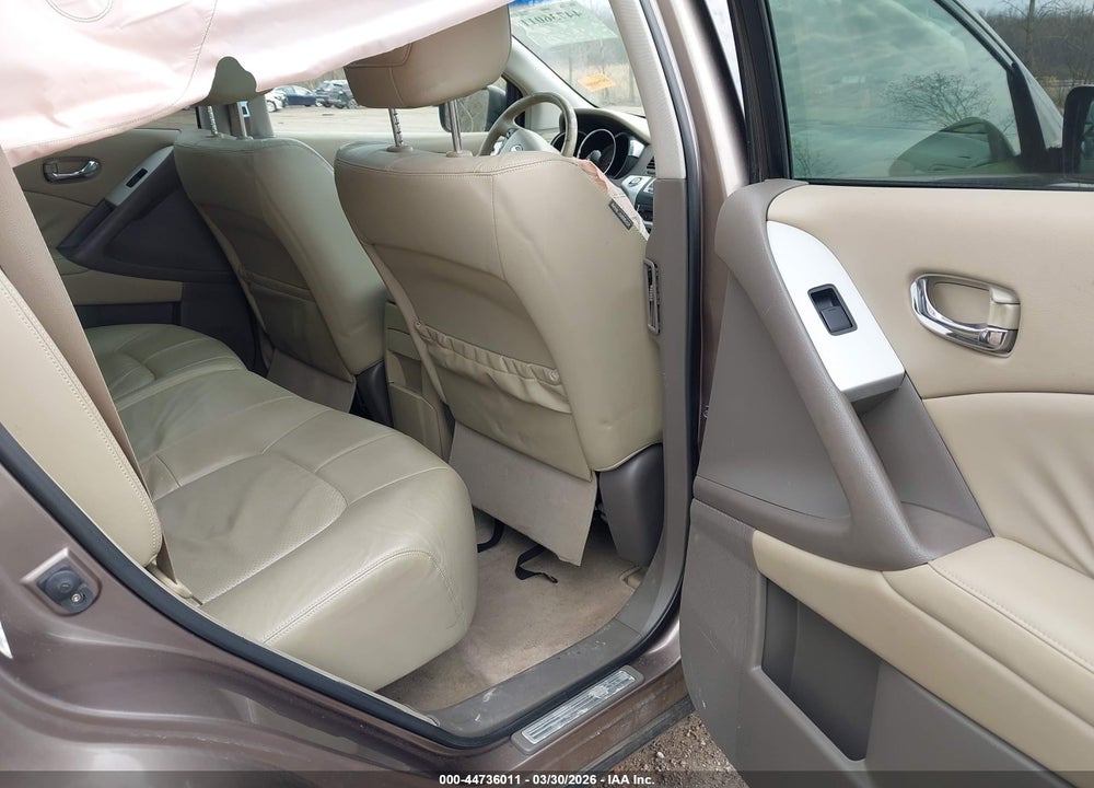 2009 NISSAN MURANO SL VIN: JN8AZ18U39W014268