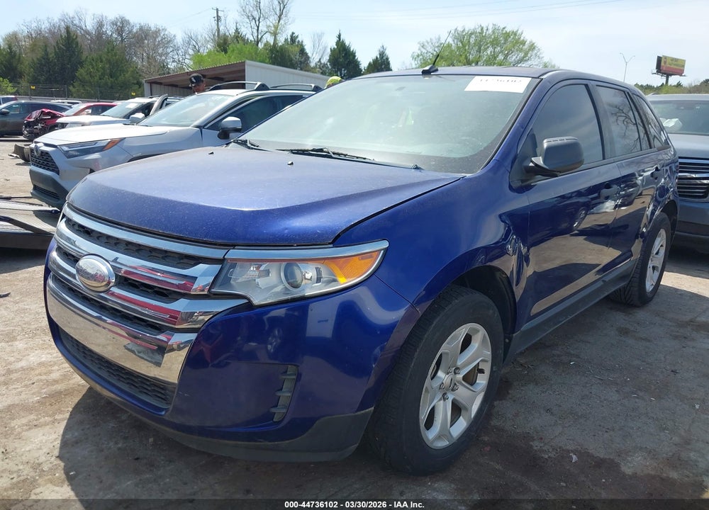2013 FORD EDGE SE VIN: 2FMDK3G9XDBC30937