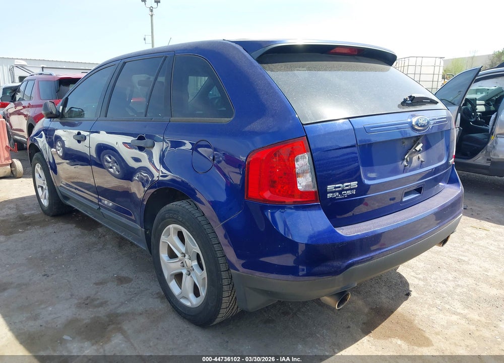 2013 FORD EDGE SE VIN: 2FMDK3G9XDBC30937