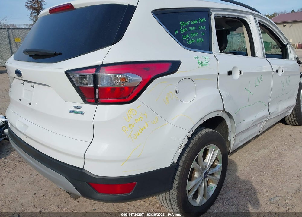 2018 FORD ESCAPE SE VIN: 1FMCU0GD9JUC98130