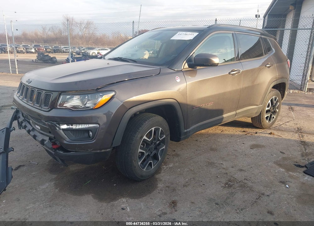 2019 JEEP COMPASS TRAILHAWK 4X4 VIN: 3C4NJDDB3KT790471