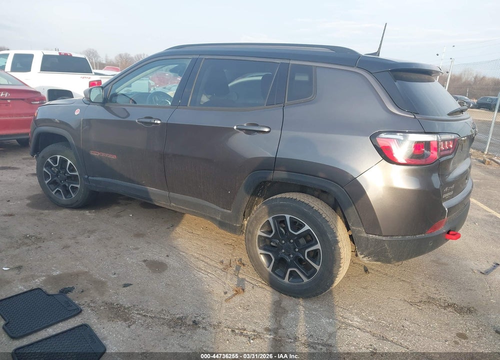 2019 JEEP COMPASS TRAILHAWK 4X4 VIN: 3C4NJDDB3KT790471